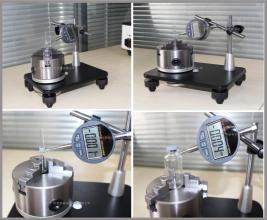 濟(jì)南賽成儀器“ZPI-A圓跳動(dòng)測試儀”測試低硼硅安瓿瓶垂直軸偏差過程 濟(jì)南賽成儀器“ZPI-A圓跳動(dòng)測試儀”測試低硼硅安瓿瓶垂直軸偏差過程